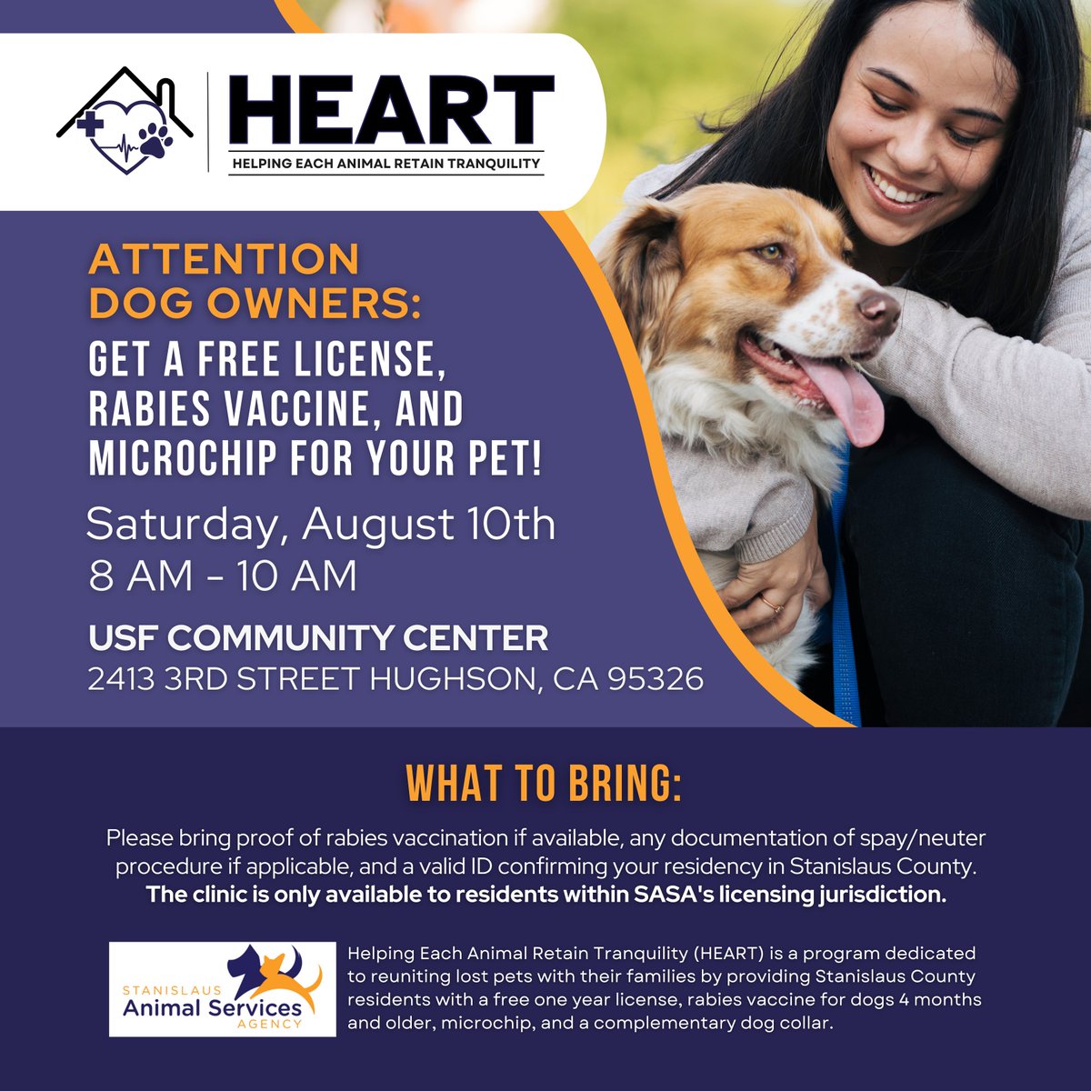 Stanislaus Animal Services Agency tweet media