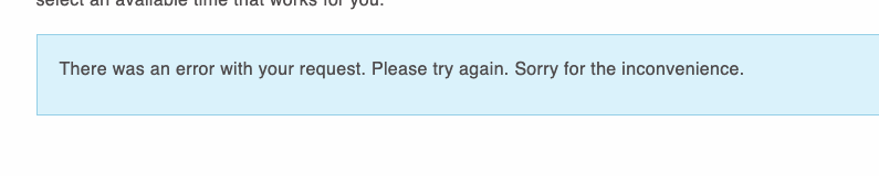 goldfine's tweet photo. @Labcorp I am trying to make an appointment on your website but get an error when I search my zip code https://t.co/0gYRCzCanC