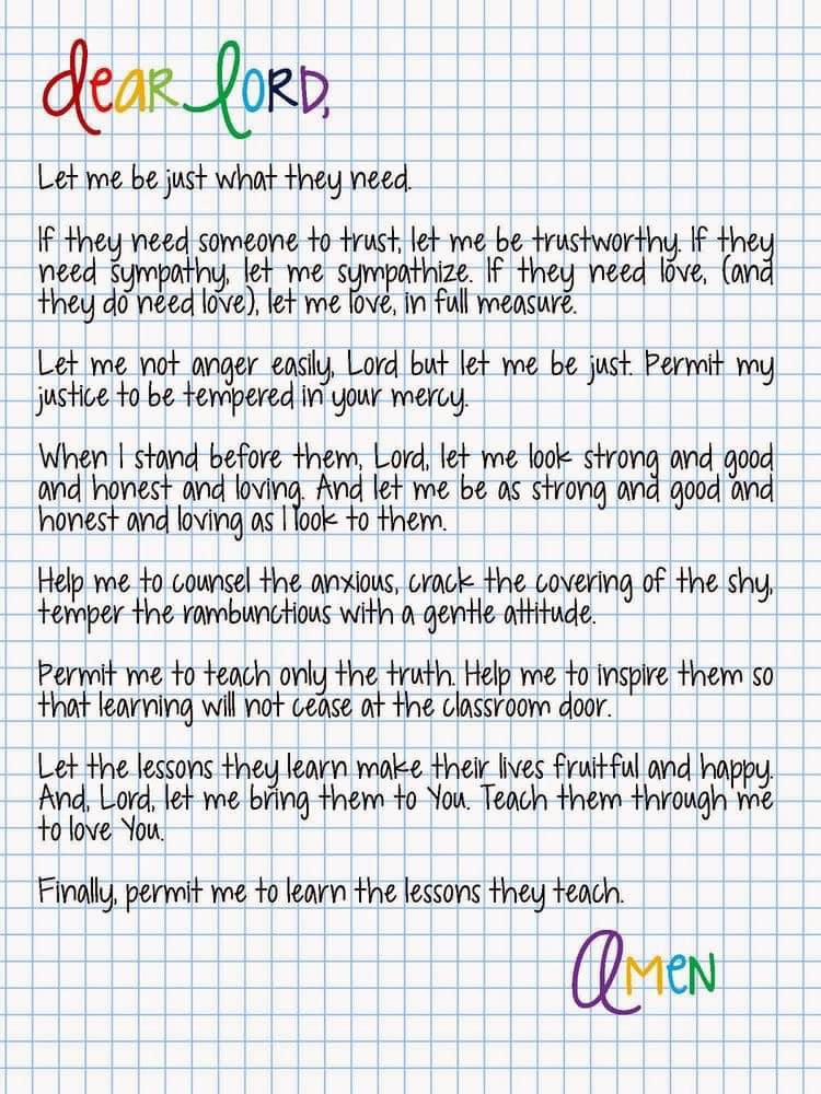 As a new school year begins!