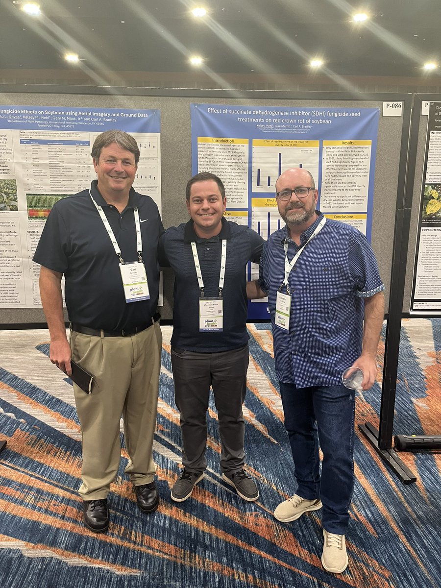 Jhonatan Paulo Barro (@jhonatan_barro) on Twitter photo It was great to meet my former advisors <a href="/edelponte/">Emerson Del Ponte</a> and <a href="/cropdisease/">Carl Bradley</a> at the #PlantHealth2024 in Memphis this week.
I’m very grateful for the mentorship and friendship we built over these past years.
#plantpathology #epidemiology #Management It was great to meet my former advisors <a href="/edelponte/">Emerson Del Ponte</a> and <a href="/cropdisease/">Carl Bradley</a> at the #PlantHealth2024 in Memphis this week.
I’m very grateful for the mentorship and friendship we built over these past years.
#plantpathology #epidemiology #Management