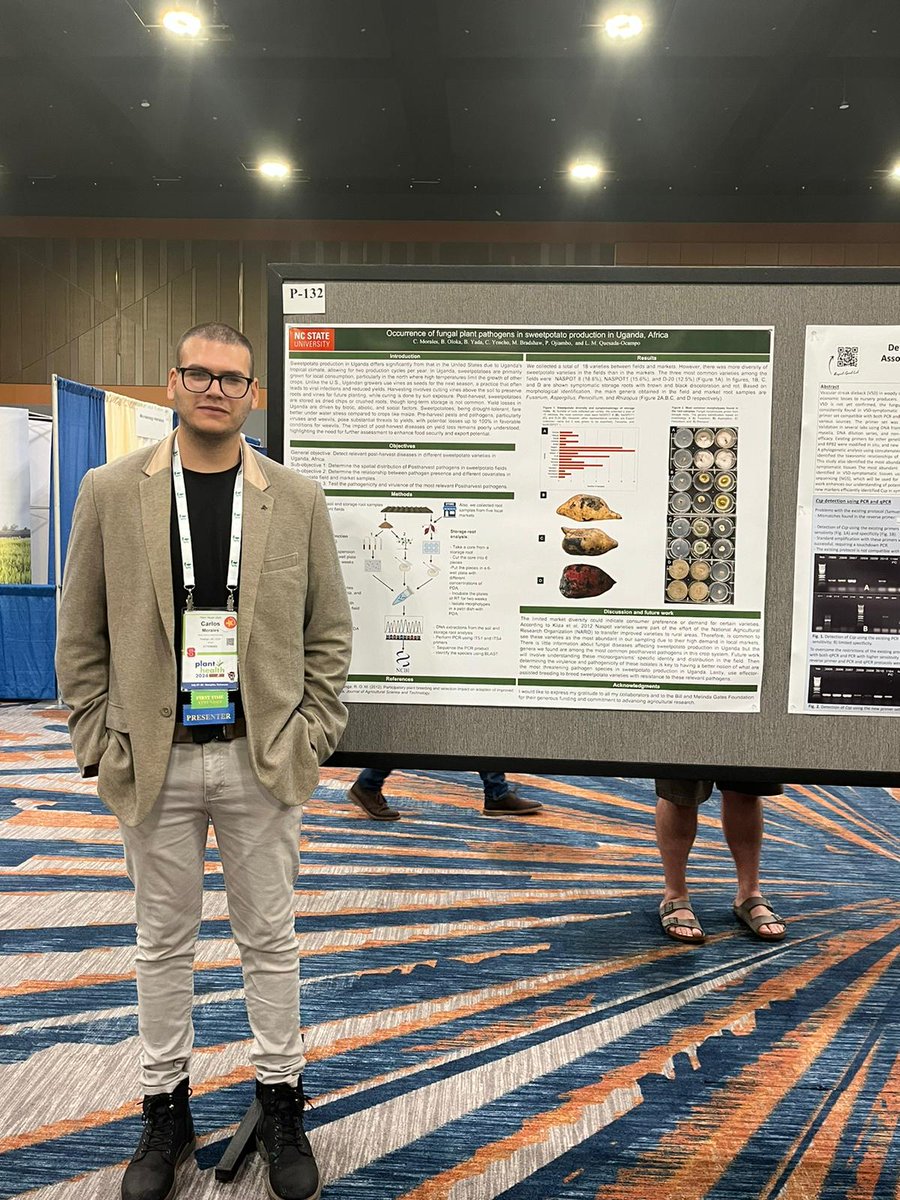 Carlos Morales (@carlomatrax) on Twitter photo Now that I have presented my poster I can show a photo of me next to the poster. Thanks <a href="/QuesadaLabNCSU/">NC State Veggie Pathology</a> for this amazing opportunity. Now that I have presented my poster I can show a photo of me next to the poster. Thanks <a href="/QuesadaLabNCSU/">NC State Veggie Pathology</a> for this amazing opportunity.