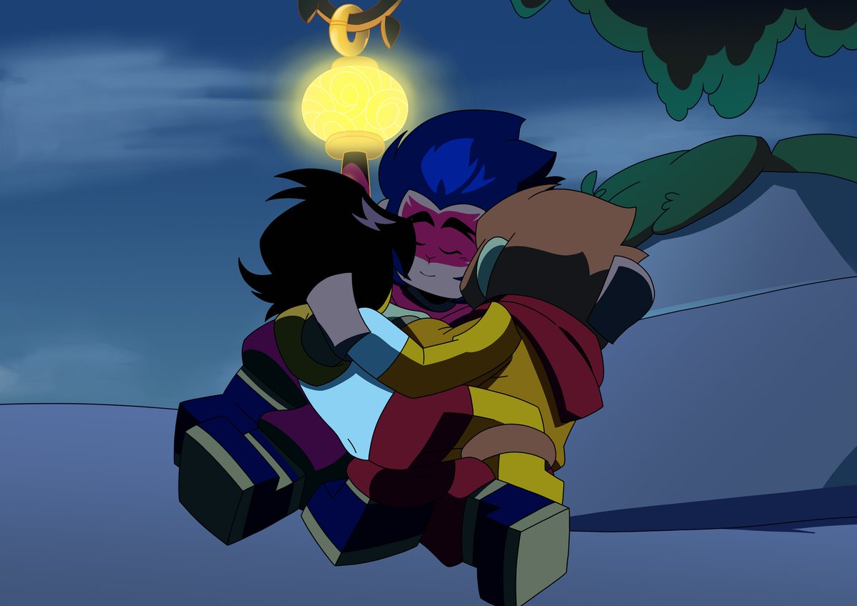 Monke cuddle pile :3