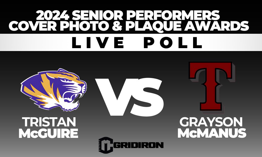 CM Gridiron’s 2024 Senior Performers Cover Photo and Plaque Awards Poll Tournament Sweet 16 (Part 2): LIVE POLL

Who will be the next two top performer players to be featured on CM Gridiron’s Cover Photo and Plaque Awards?

The next 4 head-to-head tournament-style matchups begin