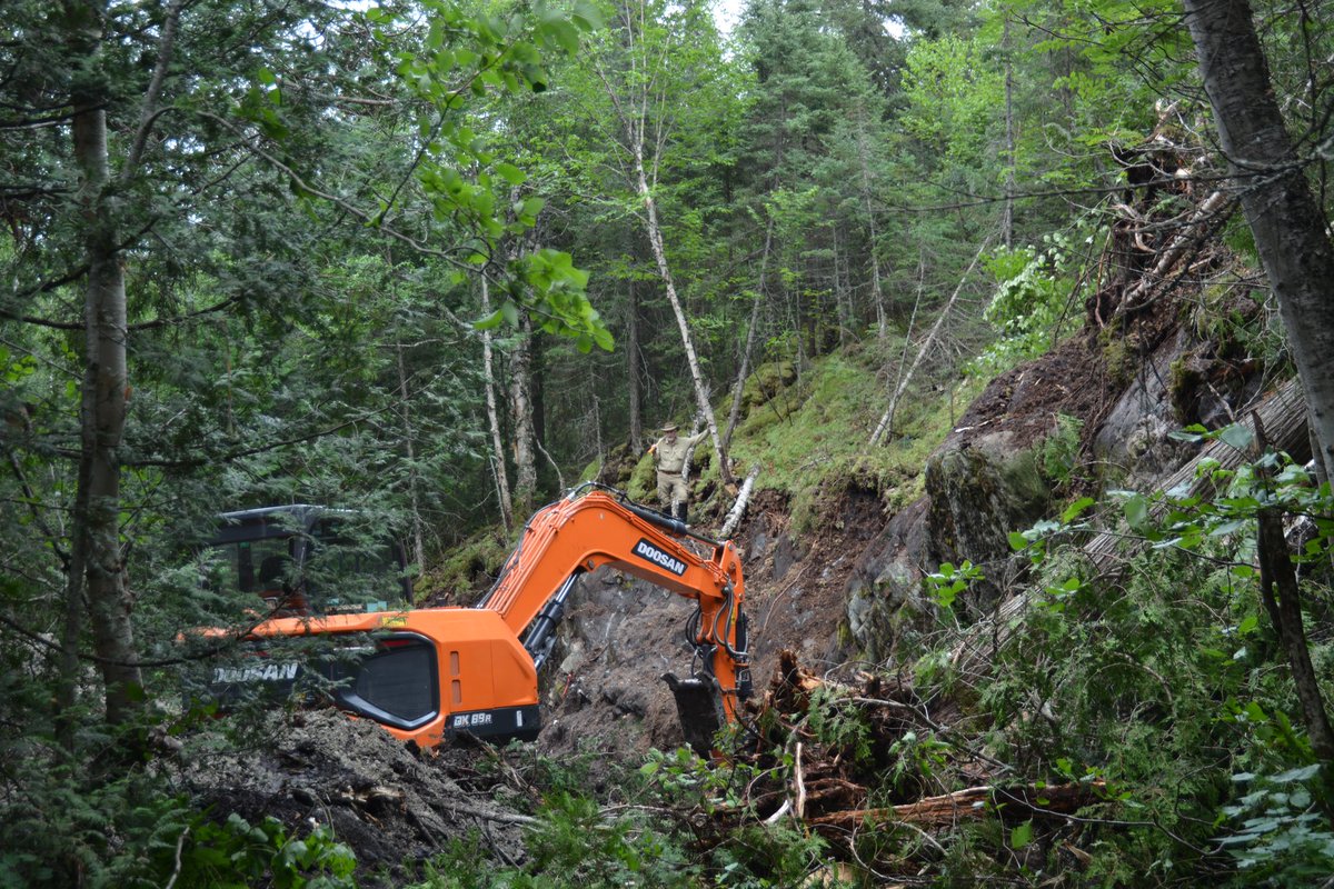MarcFCMetals's tweet photo. #FCM stripping at the 19 grammer, North Hemlo, looks good from the start! https://t.co/TjfpeRyN0j