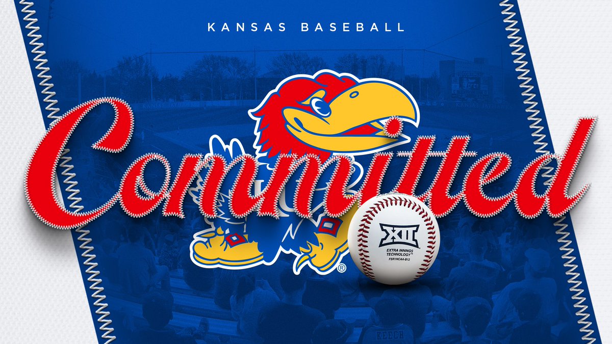 Beyond blessed to have committed to continue my baseball career at KU! 
Would like to thank my Lord and Savior Jesus Christ for this opportunity, my parents, the coaches at KU and everyone who helped me along the way! 
ROCK CHALK!
<a href="/KUBaseball/">Kansas Baseball</a> 
<a href="/JaredDWilson/">Jared Wilson</a> 
<a href="/fumi_sportPT/">Dr. Fumi｜開業理学療法士DPT🇺🇸🇯🇵</a>