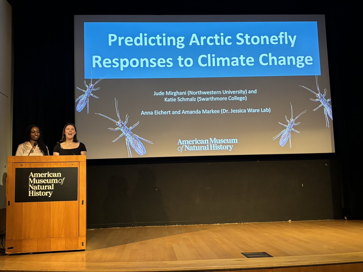 Anna Eichert (@anna_eichert) on Twitter photo So so proud of my REU students for how hard they've worked this summer studying Arctic stonefly population genetics and how they may respond to warming temperatures! Thank you to <a href="/Toolik/">Toolik Field Station</a>'s TUNDRA Award for providing funding to collect Alaskan stoneflies used in this project! ✨ So so proud of my REU students for how hard they've worked this summer studying Arctic stonefly population genetics and how they may respond to warming temperatures! Thank you to <a href="/Toolik/">Toolik Field Station</a>'s TUNDRA Award for providing funding to collect Alaskan stoneflies used in this project! ✨