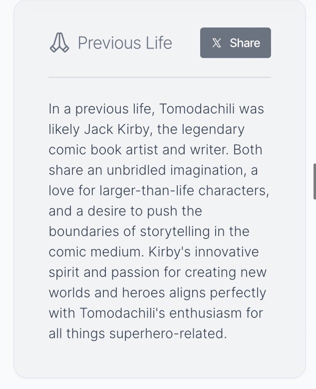 tomodachili's tweet photo. I don't mean to alarm y'all but apparently im Jack Kirby reincarnated https://t.co/9cRfpbNVjM