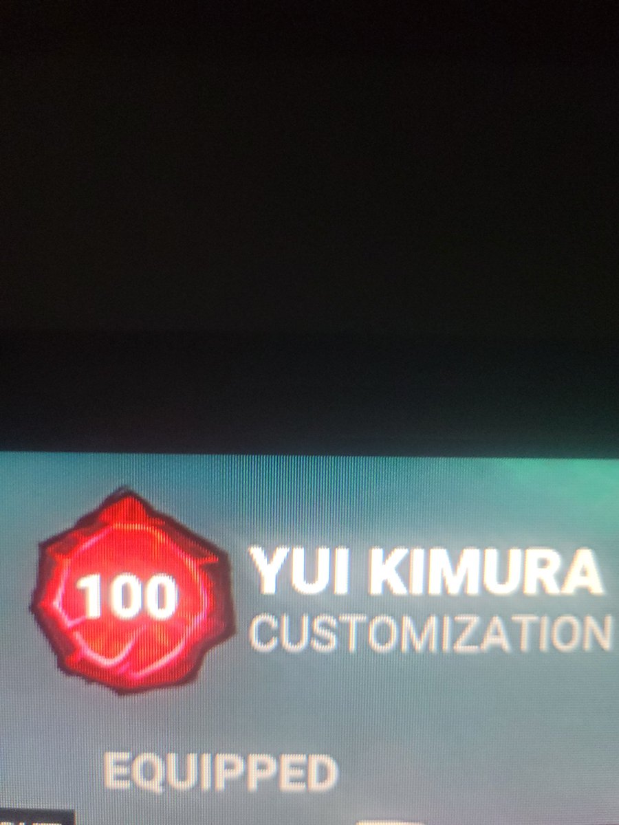 I don't know if I forgot to lost this or not but I'm a p100 yui main for dbd