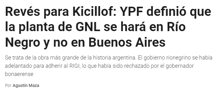 SebGuiraut's tweet photo. YPF eligió a Rio Negro y no a Buenos Aires para la inversión más grande de nuestra historia, todo porque Axel no quizo firmar un papel

El imbécil más caro de la historia argentina

#YPF 
#Kicillof https://t.co/PQgxUDH8HF