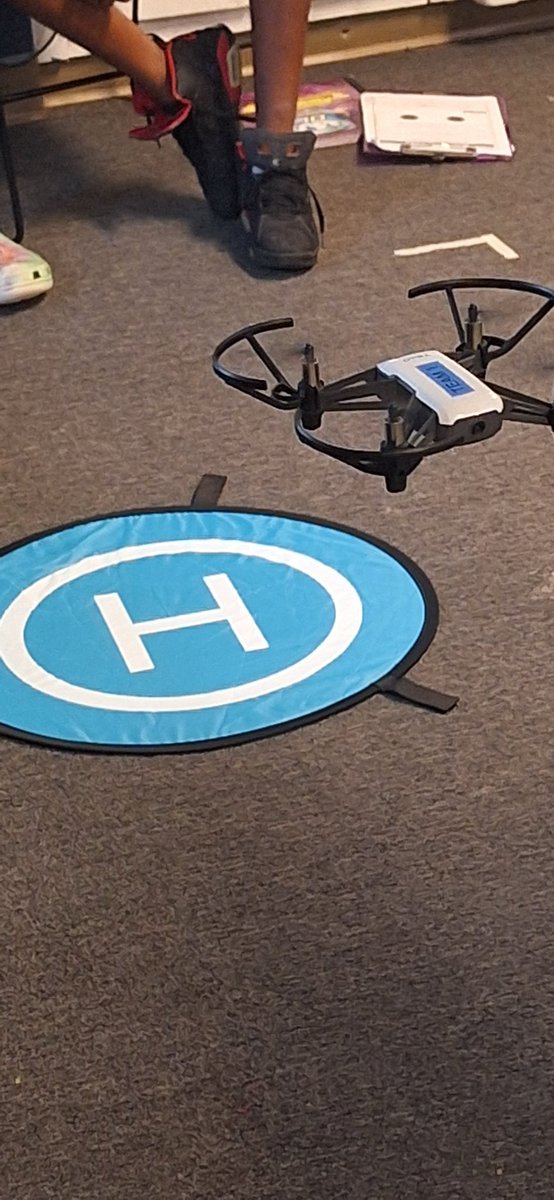 Ahhhh...and just like that we come in for a blissful landing of the Summer Time Drone Program <a href="/PeacemakersRM/">Peacemakers Rocky Mt</a>'s Freedom School program. Thanks <a href="/DroneLegends/">DroneLegends</a> for making the process a well informed fun-filled process for these learners.  #dronelegends #tellodrone #futureofwork