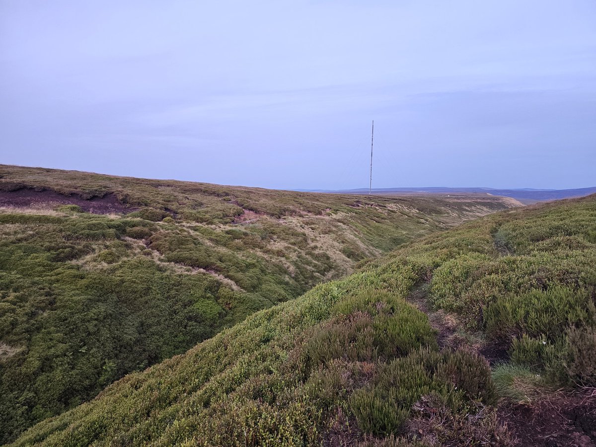 An evening #SOTA activation of G/SP-002 Black Hill after a few days in the Manchester office.

Note to self, skip HF activations if the K-index is above 4, it was hard work!! #hamr #hamradio