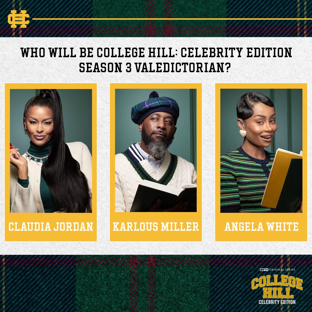 EdmondsEnt's tweet image. #CollegeHillCelebrityEdition streaming NOW on @BETplus! Starring @tamarbraxtonher #saucysantana #blacchyna @karlousm @claudiajordan @nickswagypyoung! #edmondsentertainment