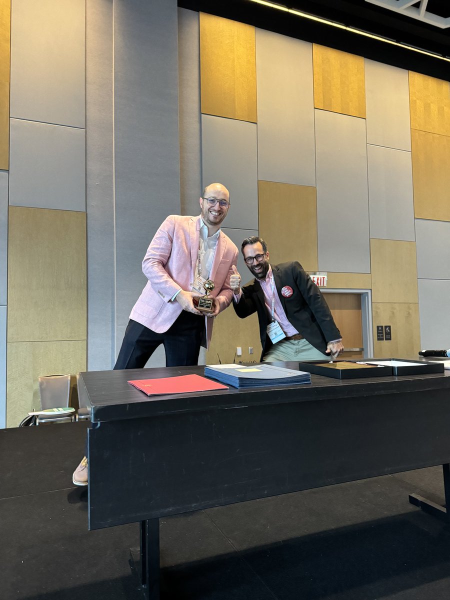 Congratulations to <a href="/ClinChemJoe/">Joe M. El-Khoury, PhD, DABCC</a> for winning the SYCL Mentorship Award 🎉! Your dedication, “wisdom”, and guidance have made an incredible impact on all of us. Thank you for being an outstanding mentor. Well deserved! #Mentorship #Leadership #Inspiration #ADLM2024