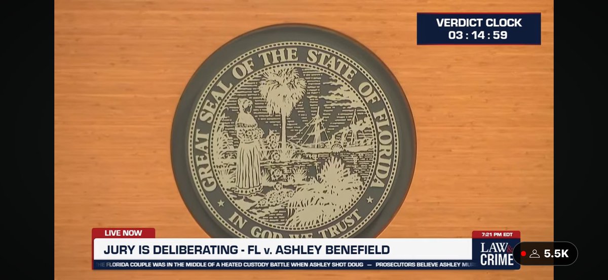 slray88's tweet photo. FL doesn’t play! These jurors are still deliberating at 7:22pm. The jurorers in the #KarenReadTrial were gone at 4pm each day. #ashleybenefieldtrial #ballerinamurder #blackswanmurdertrial https://t.co/4YFUXzIhrJ