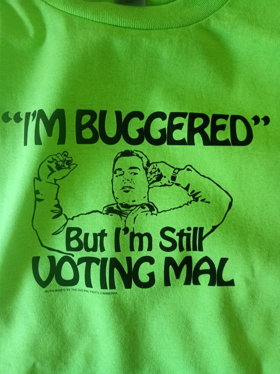 LeagueTees's tweet image. When you&apos;re up at 4:00 in the morning watching badminton  #buggered 
leaguetees.com.au/product/im-bug…