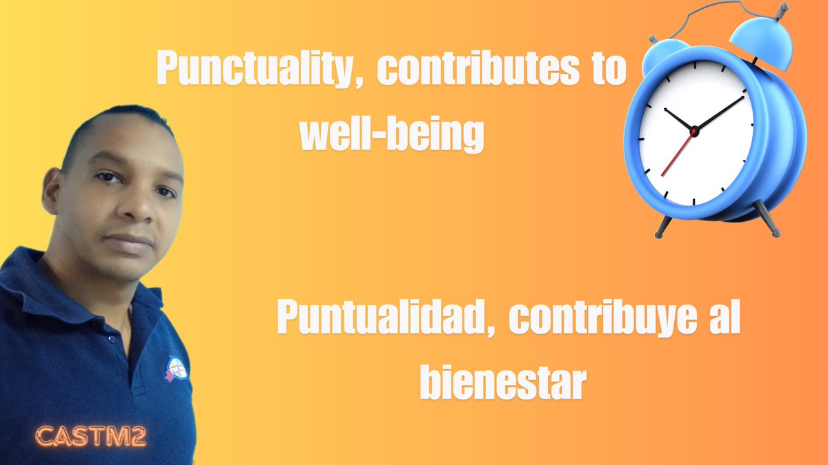 ereslycastro's tweet photo. 1/3🧵
Punctuality, a powerful virtue that contributes to well-being.
#puntualidad #bienestar #life https://t.co/kg1KlD4UzQ