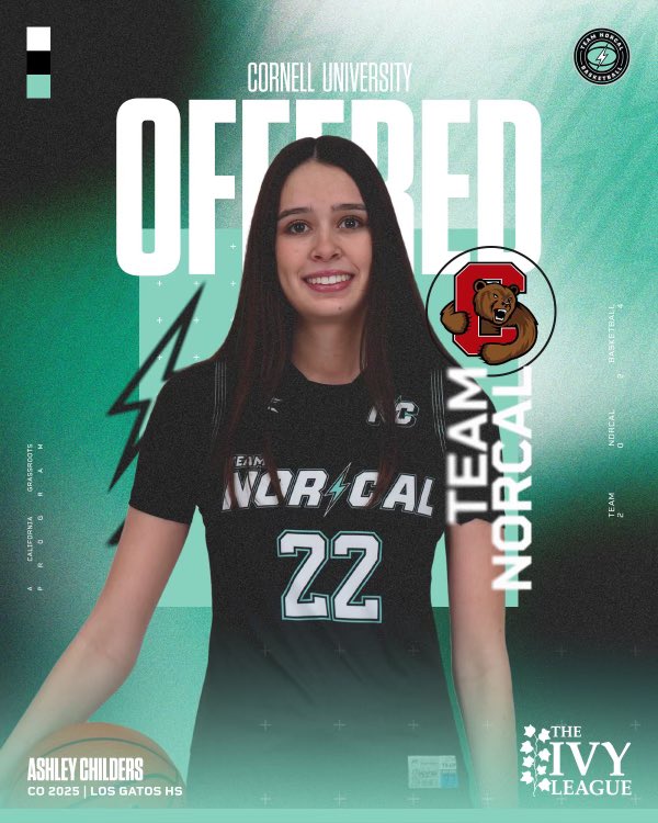 Ashley Childers (@ashchilders2025) on Twitter photo After a great conversation with <a href="/coachgarner12/">Emily Garner</a> I’m grateful to receive an offer from <a href="/CornellWBB/">Cornell Women’s Basketball</a>. Thanks for believing in me!! After a great conversation with <a href="/coachgarner12/">Emily Garner</a> I’m grateful to receive an offer from <a href="/CornellWBB/">Cornell Women’s Basketball</a>. Thanks for believing in me!!