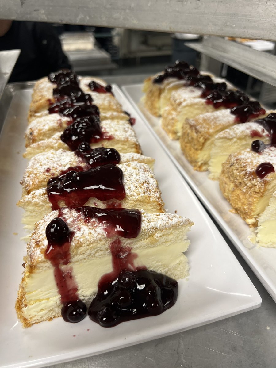 ChefBretD (@bretldonaldson) on Twitter photo Still thinking about this lemon icebox cake with Michigan blueberry sauce from last weekend’s <a href="/UMichFootball/">Michigan Football</a> #BBQattheBigHouse. #SweetTreats #summertimecool Still thinking about this lemon icebox cake with Michigan blueberry sauce from last weekend’s <a href="/UMichFootball/">Michigan Football</a> #BBQattheBigHouse. #SweetTreats #summertimecool