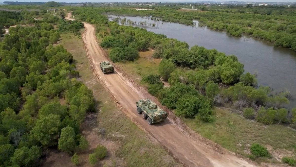 rajfortyseven's tweet photo. #CCP #China’s #PLA testing its strategic &amp; expeditionary capabilities through #PeaceUnity2024 jt ex with #Tanzania #Mozambique.
#CTC built by #PLA for #TPDF in #Mapinga.
#82GA units lifted by 2X #Type71,3X #Y20 &amp; #Type52D
incl info&amp;comn,MH,aslt,recce,int,sp ops,sp&amp;lgs elements. https://t.co/GbSA1BuBSm