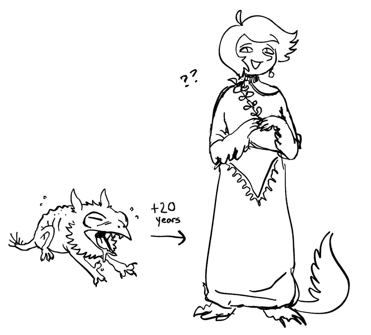 CathChicken's tweet image. Badly illustrated