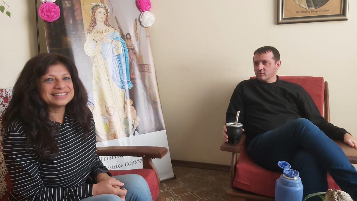 Mantuvimos una reunión con el Padre José Pepe Milesi en la parroquia Inmaculada Concepción. Conversamos sobre la actual y compleja situación social, junto al equipo brindamos colaboración para las actividades y programas que se implementen.