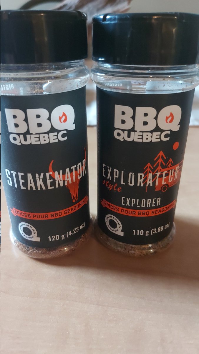 A. Jean Libre (@jtrudel23) on Twitter photo Pour votre prochain bbq je vous conseille ces épices de <a href="/BBQQuebec/">BBQ Québec</a> . Elles sont excellentes 😉😀 Pour votre prochain bbq je vous conseille ces épices de <a href="/BBQQuebec/">BBQ Québec</a> . Elles sont excellentes 😉😀