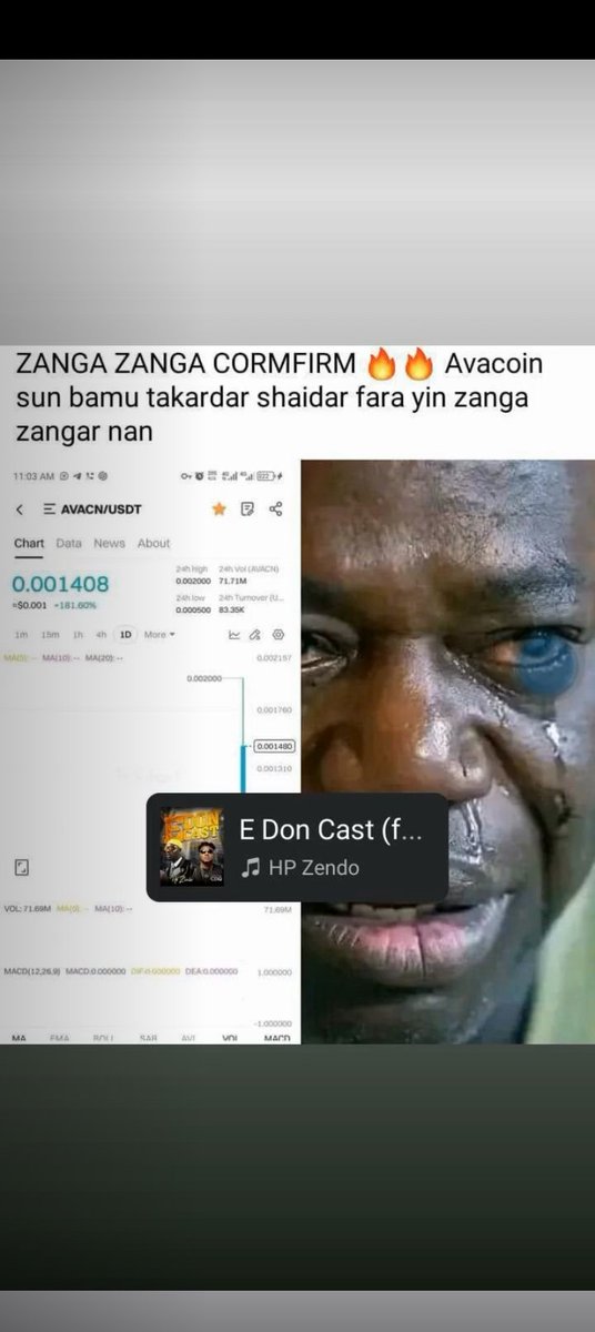 auwal_bin36071's tweet image. Avacoin is not ezey 🤦😥