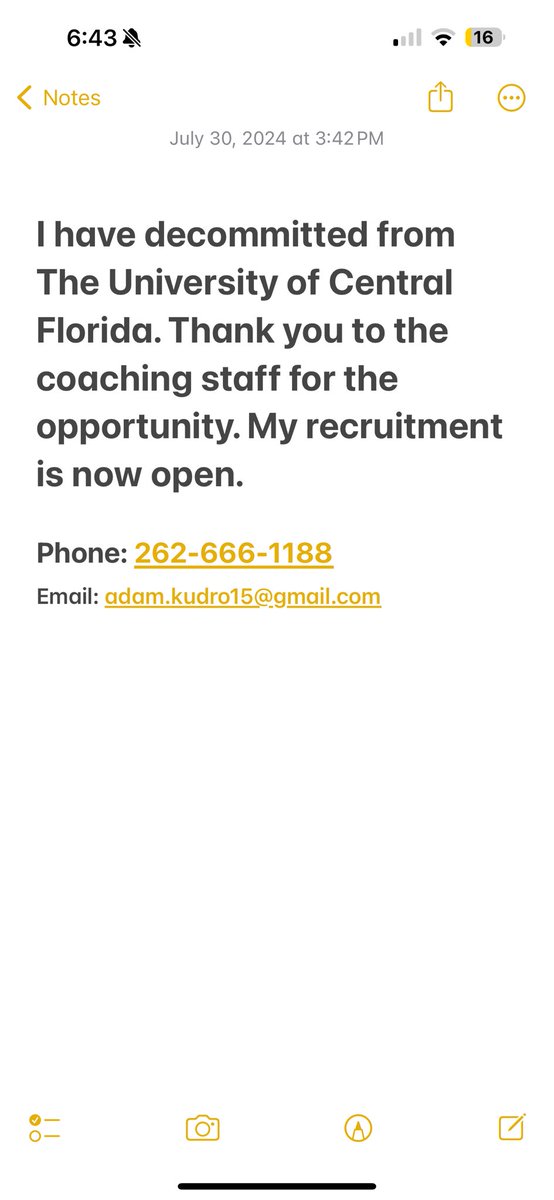 My recruitment is now open