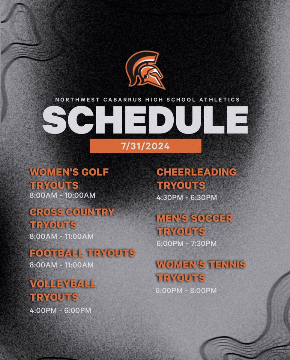 🚨Fall Sports Announcement🚨

Tomorrow is the first official day of Fall sports ‼️

All paperwork must be complete in Dragonfly in order to participate ✅