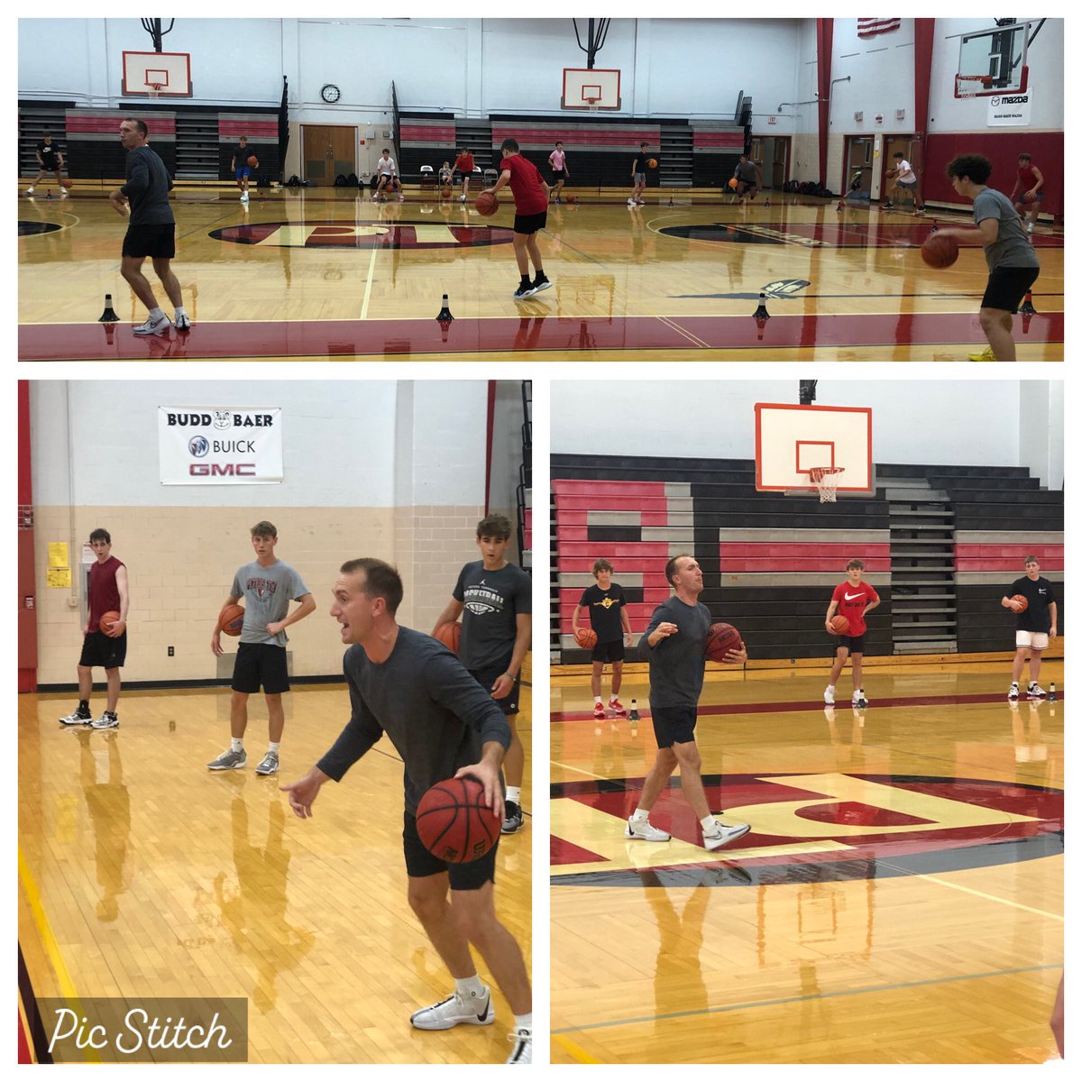 Incredibly fortunate to have <a href="/RobZewe/">Rob Zewe</a> working with our guys this summer on skills, mindset, and decision-making. Rob brings outstanding experience and expertise! Thanks to <a href="/PTHS_Hoops/">PT Hoop Group</a> for making it possible!