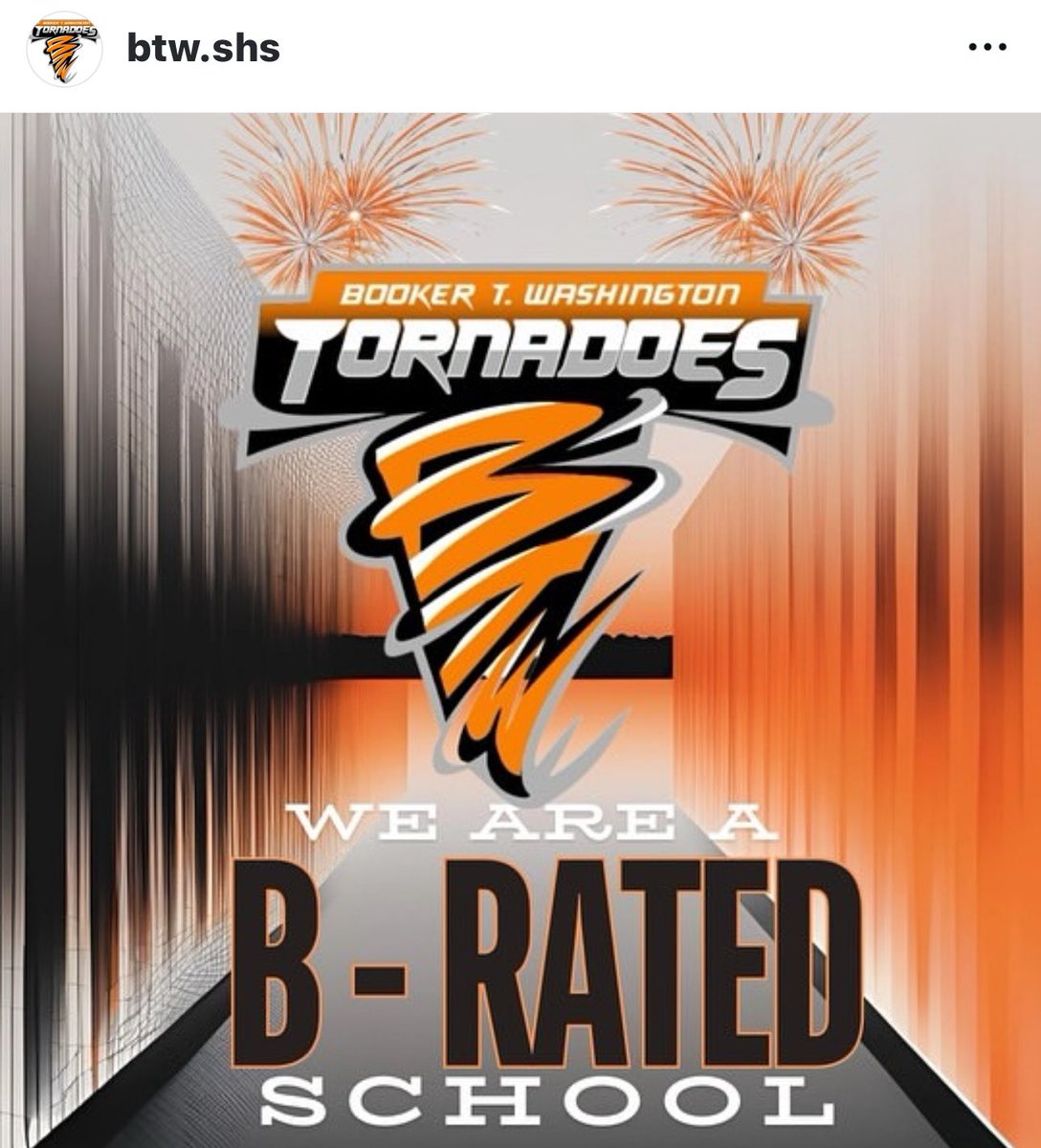 Tia Ellis (@tiaellis_) on Twitter photo Hard work pays off! The first time in history that <a href="/BTW_SHS/">The Historic Booker T. Washington Sr. High School</a> is a “B” school! Hard work pays off! The first time in history that <a href="/BTW_SHS/">The Historic Booker T. Washington Sr. High School</a> is a “B” school!
