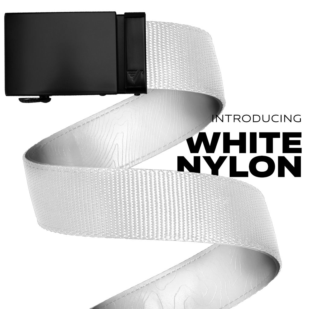 White nylon and white canvas for the win! You asked and we delivered. Two of our most requested belts are now available on the site. 

buff.ly/3LLOkhI
buff.ly/3Yodvys