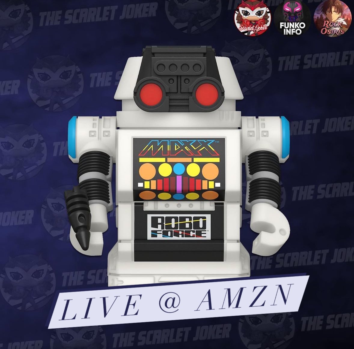 FunkoPOPsNews's tweet image. Now live at Amazon! The new Roboforce Maxx 64 Funko POP!
Linky ~ fnkpp.com/AmNew
#Ad #RoboForce #FPN #FunkoPOPNews #Funko #POP #POPVinyl #FunkoPOP #FunkoSoda