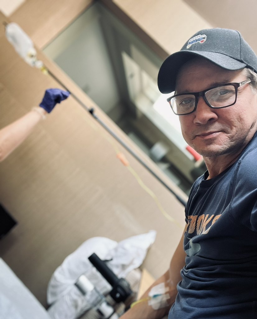 Health check … blood panels … stable … bi weekly iv delivering essential vitamins, minerals, anti inflammatories, and other goodies for optimal health and recovery.    A very high recommend if you’re thinking about it…. #lookgoodfeelgood
