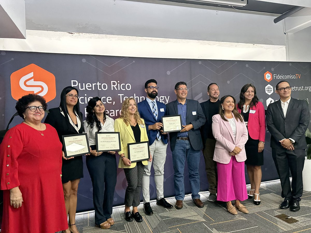 Idhaliz Flores (@zilahdi) on Twitter photo Thanks to the <a href="/prsciencetrust1/">Puerto Rico Science, Technology & Research Trust</a> once again supporting our projects to raise the level of #endometriosis treatment through the research of <a href="/sur180/">Sur180 Therapeutics</a>. It was a pleasure to share our experience on the biomedical startup panel at the EnTrust Awards Ceremony! <a href="/cappleya/">Caroline B. Appleyard, PhD, FAPS</a> <a href="/annelyn_torres/">Annelyn Torres</a> Thanks to the <a href="/prsciencetrust1/">Puerto Rico Science, Technology & Research Trust</a> once again supporting our projects to raise the level of #endometriosis treatment through the research of <a href="/sur180/">Sur180 Therapeutics</a>. It was a pleasure to share our experience on the biomedical startup panel at the EnTrust Awards Ceremony! <a href="/cappleya/">Caroline B. Appleyard, PhD, FAPS</a> <a href="/annelyn_torres/">Annelyn Torres</a>