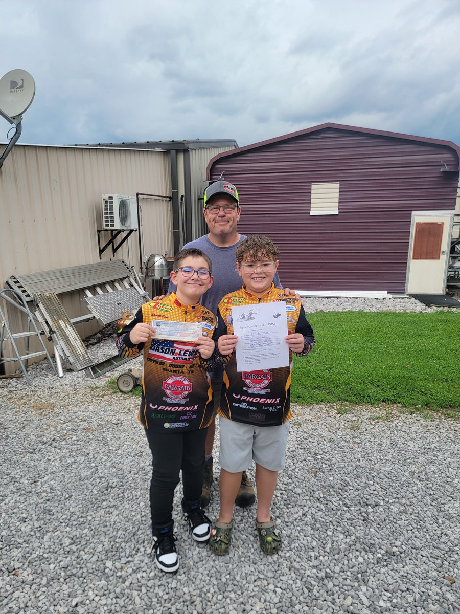 Thank you Robinson Racing Products for sponsoring these two boys. <a href="/_FishHog_/">Fish Hog</a> <a href="/CollegiateBass/">ACA Collegiate Bass</a> @luckestrike_ <a href="/NC5_LelanStatom/">Lelan Statom</a> <a href="/EthanXXVI/">Ethan Roberts</a> <a href="/blantonfishing/">Blanton Fishing</a> <a href="/Line_Cutterz/">Line Cutterz,  LLC.</a> <a href="/tnwildlife/">TWRA</a> <a href="/gamblerlures/">Gambler Lures</a>