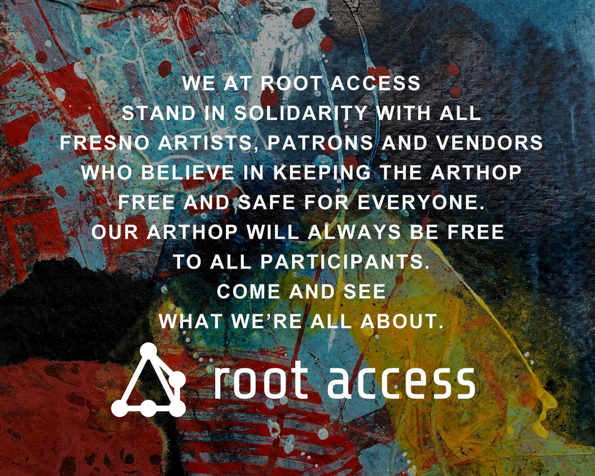We're back with another great arthop! Visit our neighbors too: Sour Milk, Spokeasy and The LAByrinth!  #hackerspace #makerspace #artevent #arthop #fresnoarthop #towerdistrict #towerdistrictfresno #fresno #fresnoca #rootaccess #rootaccesshackerspace