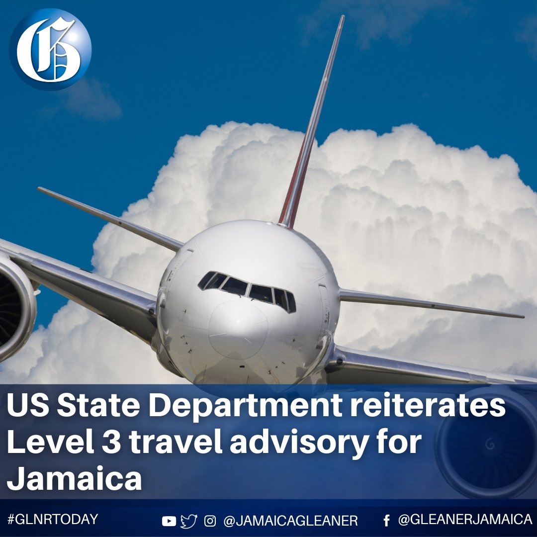 JamaicaGleaner's tweet image. Jamaica's Ambassador to the United States Audrey Marks has welcomed what she says is the softening of the language of the US State Department in its latest travel advisory on the country, even as the island remains at Level 3.

Read more: jamaica-gleaner.com/article/news/2… #GLNRToday