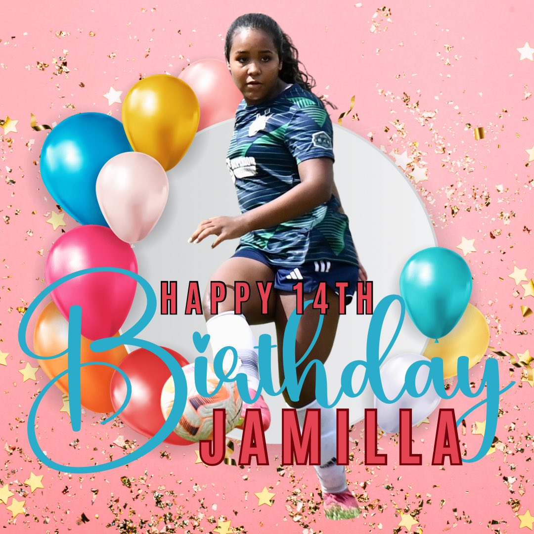 g_oefc's tweet photo. Happy 14th Birthday to our #12, Jamilla! 🎉🥳💚⚽️ https://t.co/JkfE65sRLW
