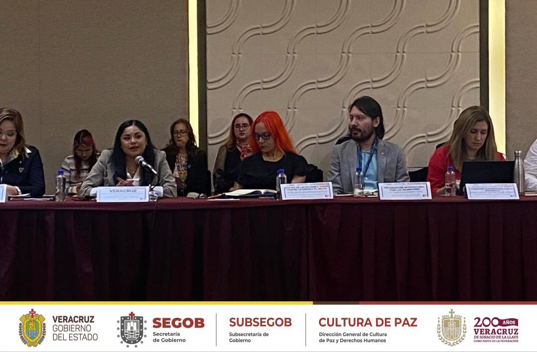 DGCPDH_Veracruz's tweet photo. 📆Hoy, en el marco del Día Mundial #ContraLaTrataDePersonas, la Mtra. Saira G. Vásquez Aragón acudió en representación del Gobernador @CuitlahuacGJ a la Novena Reunión Nacional de Comités Interinstitucionales Estatales, como parte de la Comisión  Intersecretarial contra la Trata. https://t.co/mMbVTpbmZU