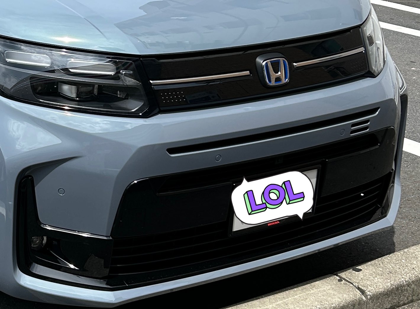 ホンダ純正ライセンスフレーム ベルリナブラック 前後セット ホンダ純正 ナンバーフレーム ベルリナブラック 前後セット ホンダ純正