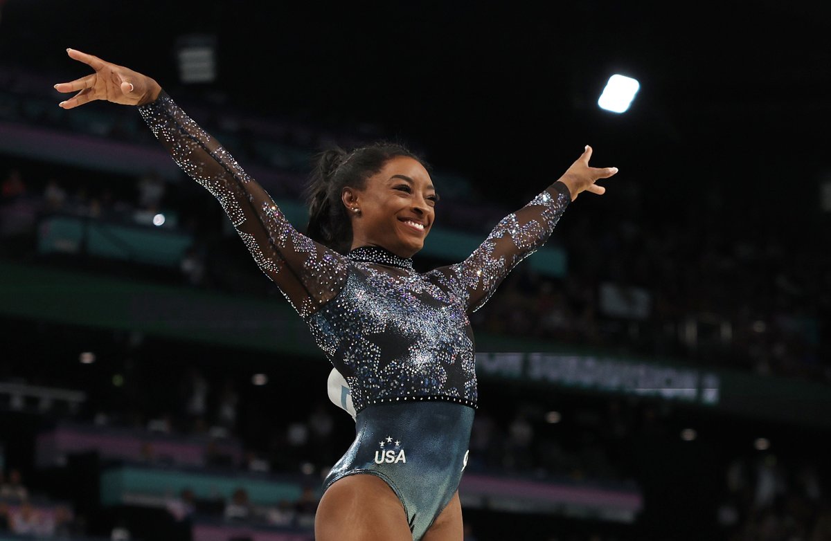 Bringing home the gold! Simone Biles makes history as the most decorated U.S. Olympic gymnast ever with eight medals.

Read more good news happening in the Black community here: wordinblack.com/2024/01/best-t…