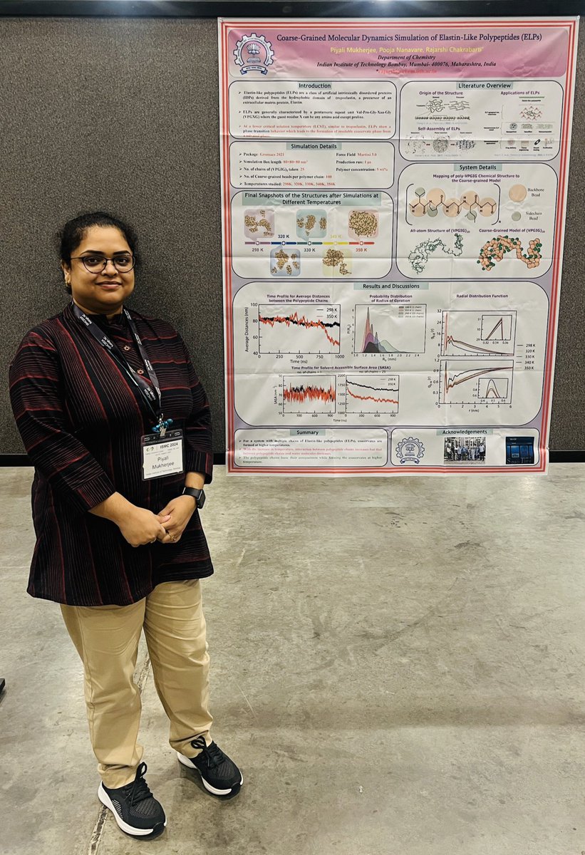 piyali_chem's tweet image. Presented poster for the first time in an international conference ISMC 2024. Interacted with a lot of people on the 1st day and got some valuable inputs. Looking forward to the next 3 days.