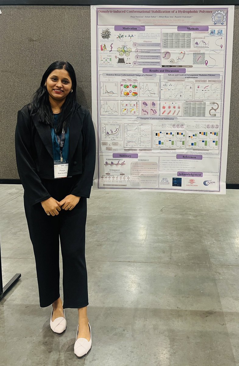 piyali_chem's tweet image. Presented poster for the first time in an international conference ISMC 2024. Interacted with a lot of people on the 1st day and got some valuable inputs. Looking forward to the next 3 days.