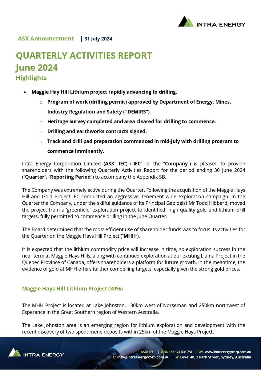 Breakthrough Minerals (ASX: BTM) tweet media