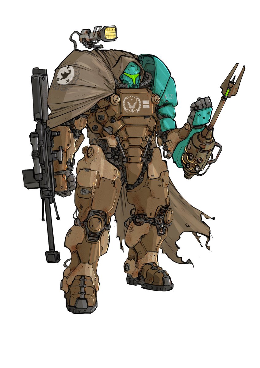 Artoria_Veldian's tweet photo. I got these beautiful Commissions of a Fan Concept evolution of Power Armour from Fallout, called Atlas PA.
These were made by the incredibly talented, @alexcipriano! ❤️🩷💖🌹
#fallout #falloutpowerarmor #artcommissions #fanmade https://t.co/nrt6NY9boF