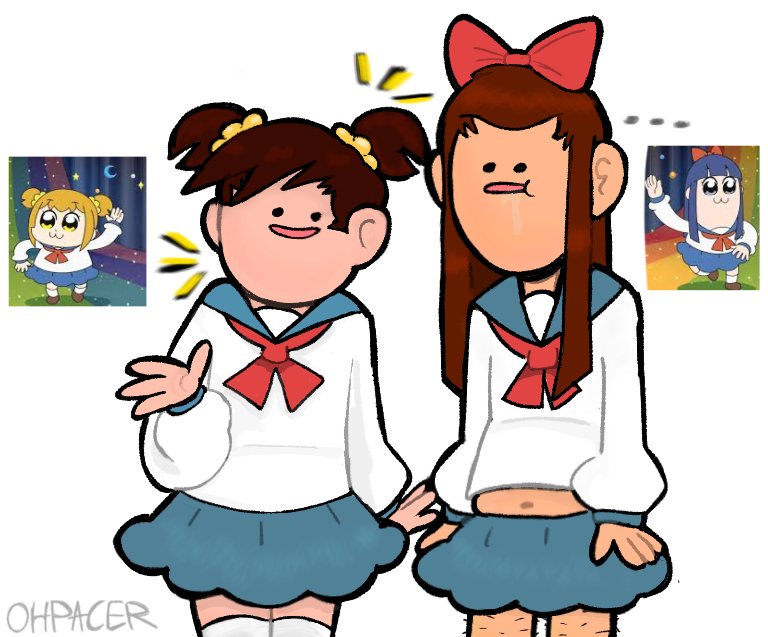 OHPACER's tweet image. #hellbenders and #popteamepic
My two favorite shows 
#lazyart