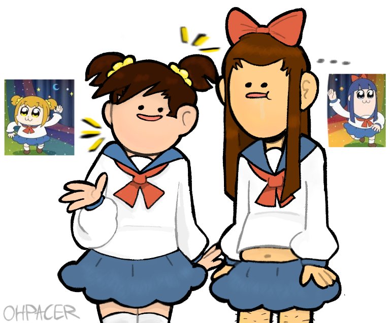 OHPACER's tweet image. #hellbenders and #popteamepic
My two favorite shows 
#lazyart