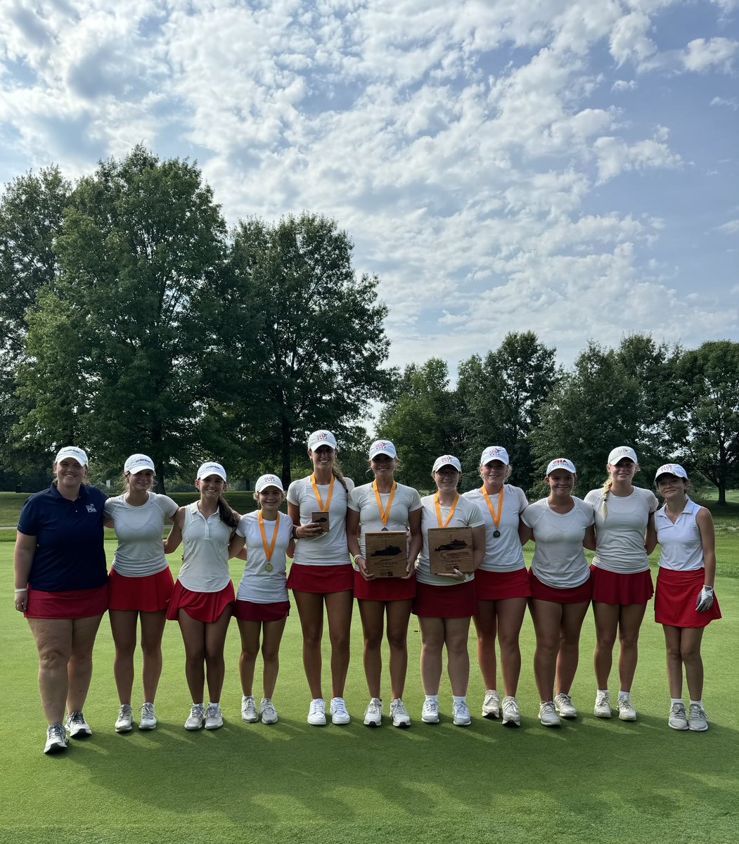 valkyriegolf's tweet photo. Great team win today! And Brooklynn Bohnert finished first individually with a 73! Charly Garner shot a great round of 76. Way to go! https://t.co/iwgfwPkiop