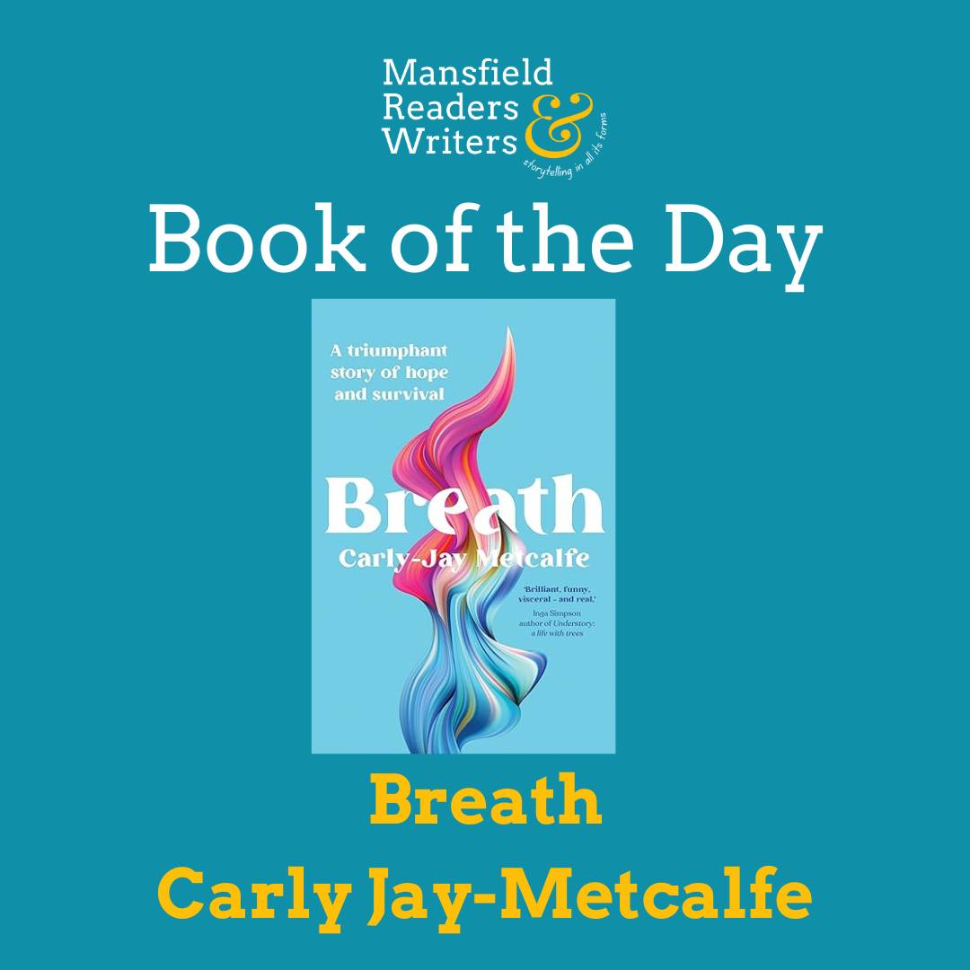 MansfieldRandW's tweet photo. Our #bookoftheday is the deeply moving memoir Breath by Carly-Jay Metcalfe. Born with cystic fibrosis, Carly-Jay survived a double-lung transplant at 21 and faced a rare cancer at the age of thirty.
#mansfieldreadersandwriters #carlyjaymetcalfe #breath #uqp #doublelungtransplant https://t.co/SDaCLbnOPN